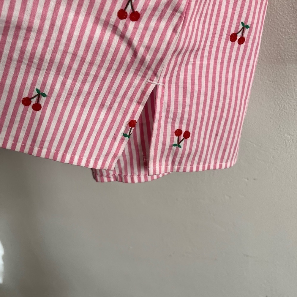 Talbots Pink Floral Blouse - Picture 6 of 7